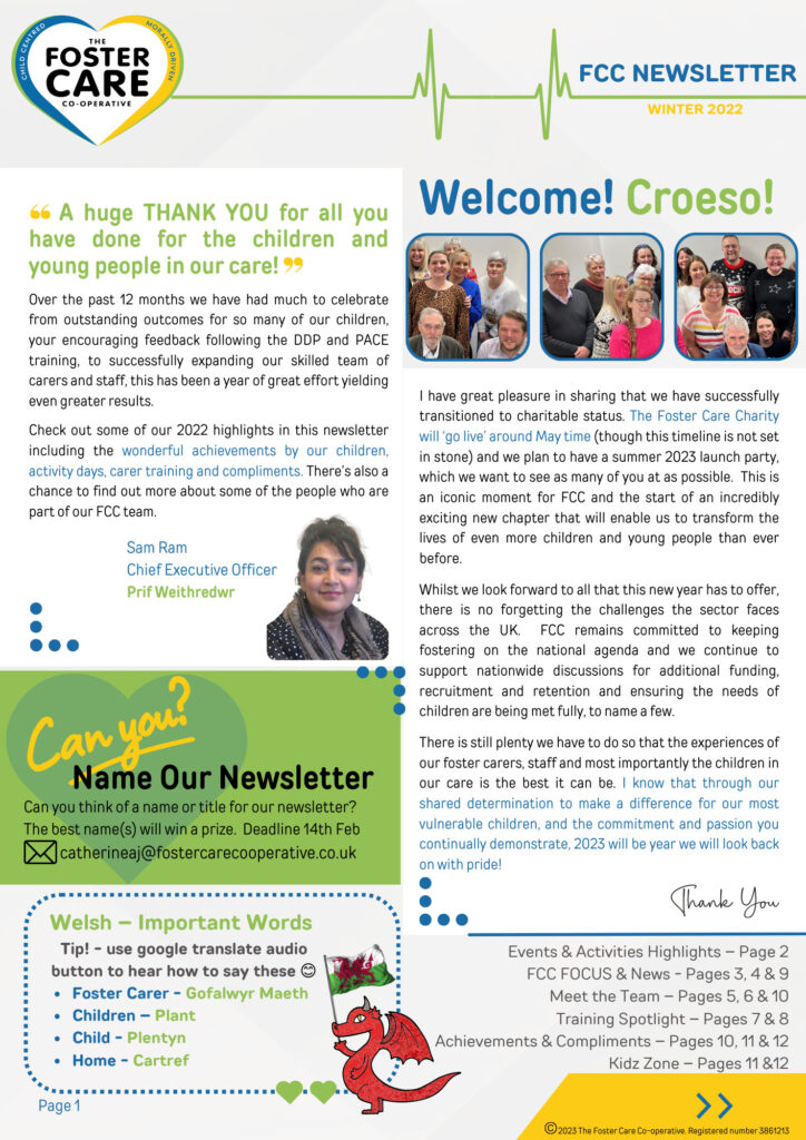 winter 22 newsletter page 1