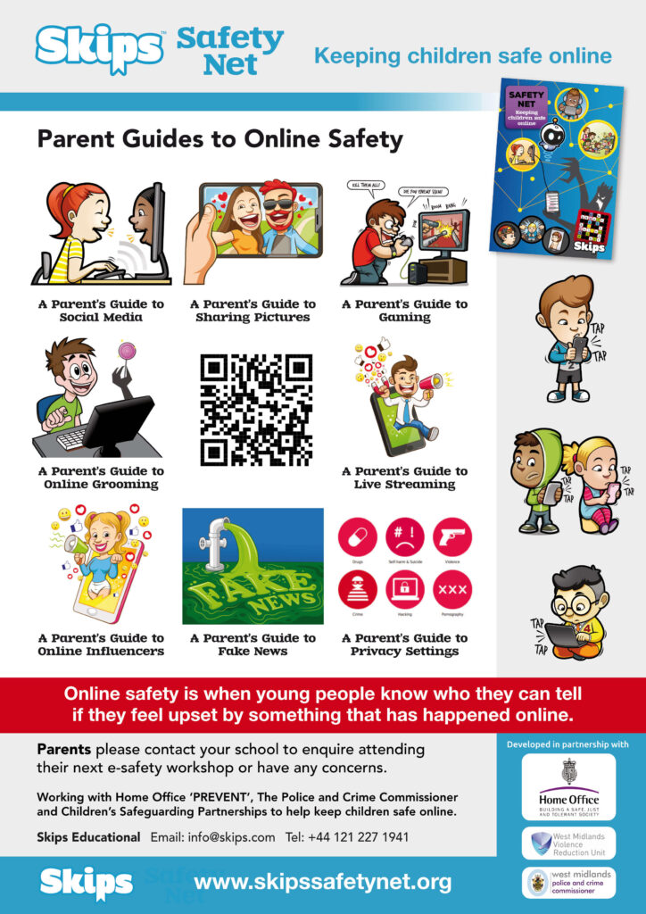 safety net parent wall poster guide