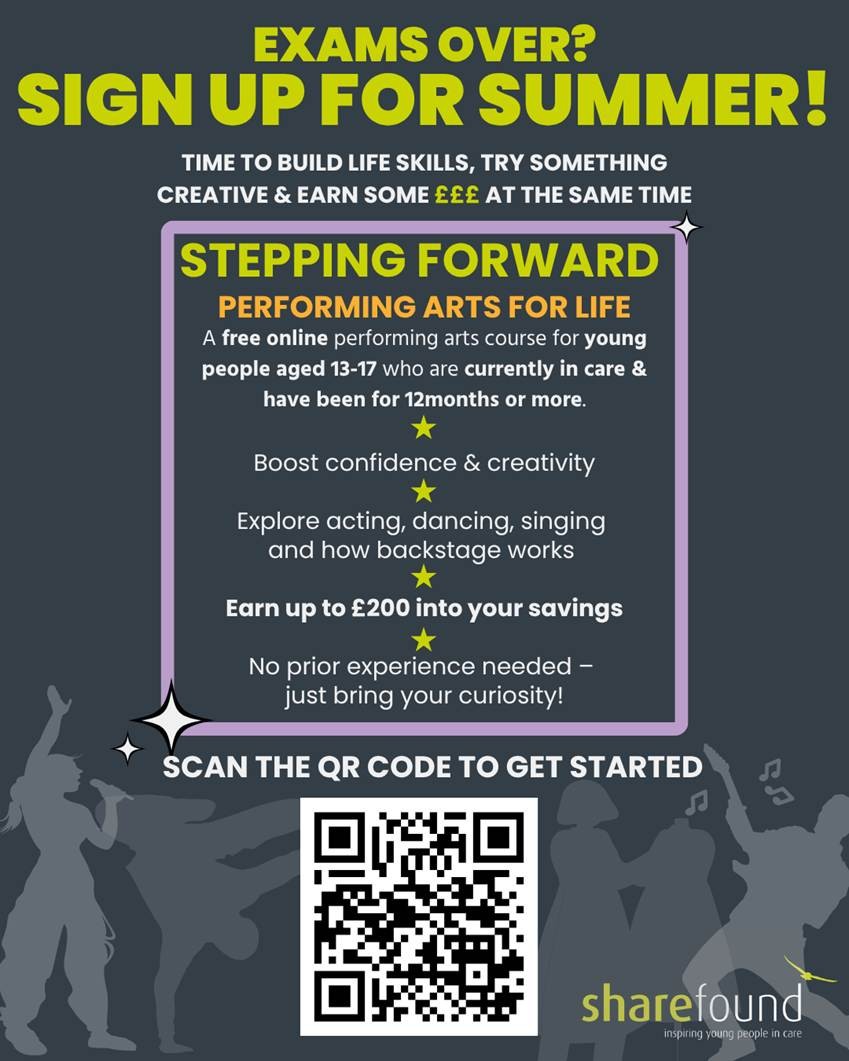 Read more about the article Stepping Forward – Performing Arts For Life